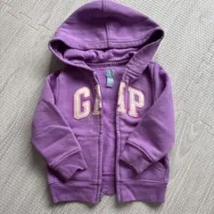 babyGap フード付きパープルトレーナー 12M-18M