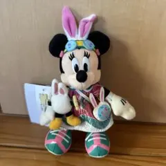 ミニーマウス ぬいぐるみバッジ うさたま イースター 2019
