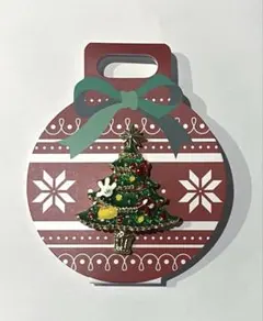 【ディズニー　ピンバッジ】ディズニーストア　クリスマスツリー　ミッキーマウスのサムネイル
