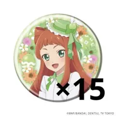 アイカツスターズ　早乙女あこ　アニON　マグネット付きバッジ アイカツ スターズ 早乙女あこ イースター 缶バッチ 特典 ポストカード