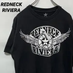 T-555 REDNECK RIVIERA ペリカンTシャツUSA製半袖L黒のサムネイル