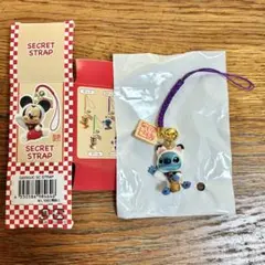ディズニーストア スティッチ 迎春コレクション 根付ストラップ 招き猫