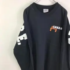 USA古着 ラグラン ロンT 黒
