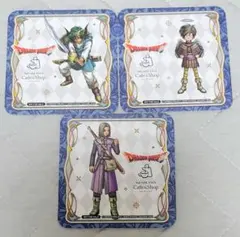 スクエニカフェ ドラゴンクエスト 特典コースター 3枚のサムネイル