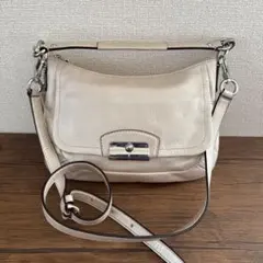 COACH✨コーチ ハンドバッグ レザー ターンロック f11542 - メルカリ