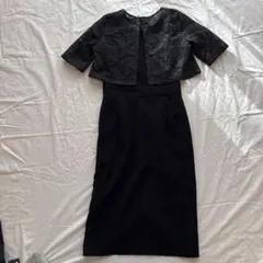 バーニーズニューヨーク　レースボレロ付き　ワンピース