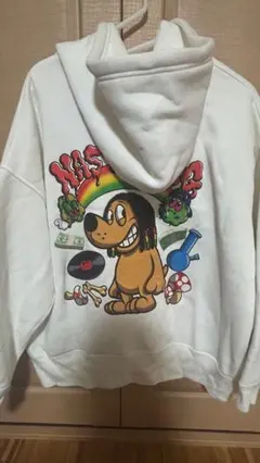 NASTYDOG グレー フード付きパーカー パーカーのみ - メルカリ