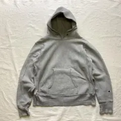 Champion REVERSE WEAVE 単色タグ復刻 目無し グレー M