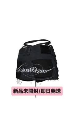 THEREDTHREAD corded script skirt mini m - メルカリ