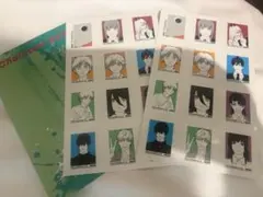 台湾限定　チェンソーマン　キャラクターステッカー2枚組　オリジナルカード1枚