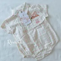 綿100% 半袖 ベビー ロンパース 70 新品 タグ付き