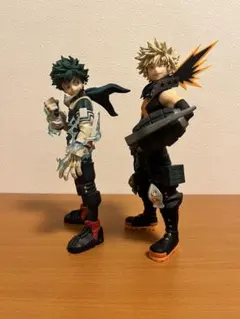 僕のヒーローアカデミア　緑谷出久　爆豪勝己　マスターライズ　フィギュアセット