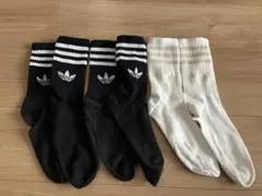 アディダス　ソックス3足セット レディースS/M 難あり