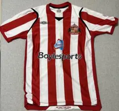 NIKE サンダーランド ユニフォーム サッカー Mサイズ 赤白ストライプ NIKE サンダーランド ユニフォーム サッカー Mサイズ 赤白ストライプ