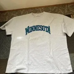 MONO-MART カレッジロゴ Tシャツ グレー Lサイズ