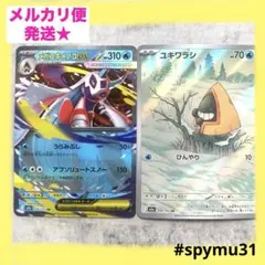 ポケモンカード　メガユキメノコex RR ユキワラシ　AR