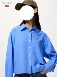 UNIQLO JW ANDERSON オックスフォードシャツブルー
