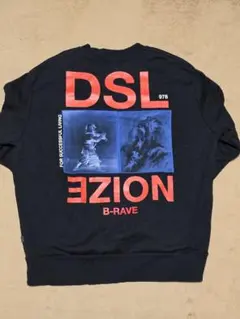 DIESEL シーズナルグラフィック スウェット「S-BAY-XA」