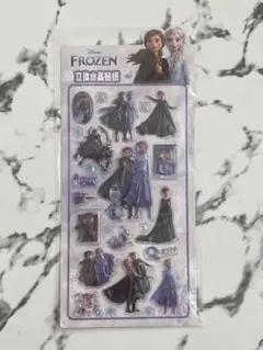 アナと雪の女王　硬いシール　2枚セット　最終価格