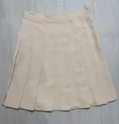 VALENTINO プリーツミニスカート アイボリー 42のサムネイル