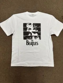 ビートルズ　イラストTシャツ　XLサイズ ホワイトボディ