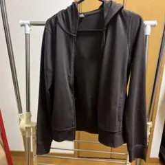 UNIQLO フルジップパーカー ダークグレー Mサイズ
