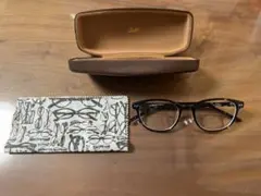Zoff CLASSIC ブラック べっ甲 ケースあり
