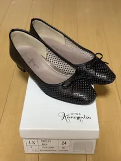 銀座かねまつ ミススレンダー メッシュパンプスのサムネイル
