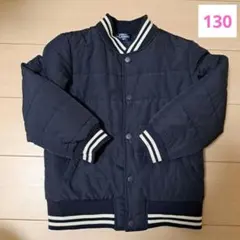 【美品】西松屋　130　アウター　キッズ　子供　中綿コート　ネイビー
