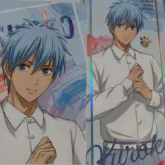 黒子のバスケ黒子テツヤ Anique キャンバス 箔押しチケット カード