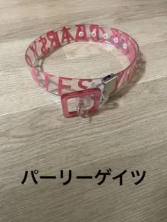 新品 パーリーゲイツ クリアバックルベルト 黄 UNISEX PEARLY GATES