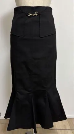 黒 マーメイドスカート