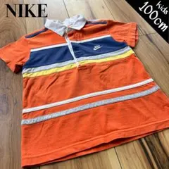NIKE ボーダーラガーシャツ 100cm