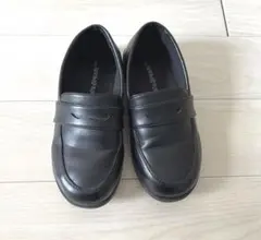 ブラック フォーマルシューズ キッズ　19cm 入学式　卒園式
