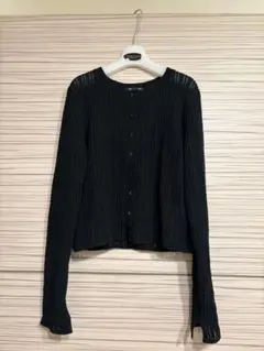Gu カーディガン　黒　Sサイズのサムネイル