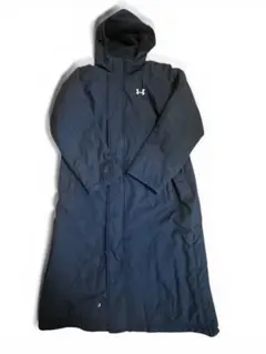under armourベンチコートワッペンプリント