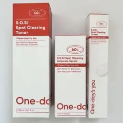 ワンデイズユー S.O.Sスポットクリア 3点セット トナー 美容液 クリームのサムネイル