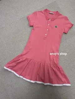 モンクレール　ポロワンピース　140