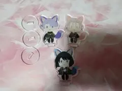 刀剣乱舞　日本刀の未来展　御伴散歩　きつね装備 ミニアクリルスタンド　江