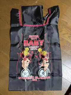 ヒスミニ　エコバッグ　ブラック　ヒステリックミニ【最終お値下げ】のサムネイル