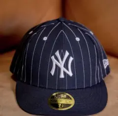 NEWERA LP 59FIFTY Pinstripe ヤンキース（ネイビー）