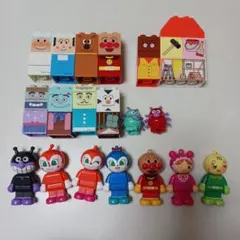 【本日のみ値下げ中デス】アンパンマンブロック 人形まとめ売り