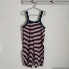 ネネンネウ ストライプ オーバーオール 100cm