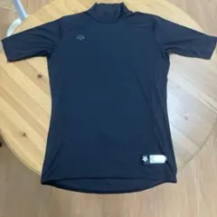美品 DESCENTE デサント 半袖 アンダーシャツ ブラック L