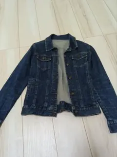 限定価格、古着ビィンテージダークブルー デニムジャケット Mサイズ