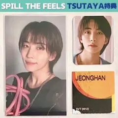 ジョンハン SPILL THE FEELS TSUTAYA 特典 トレカ シール