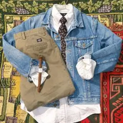 80s~ Levi's デニムジャケット 4thユーロ フランス製 サイズ38