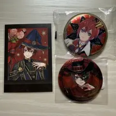 ツイステ リドル ぱしゃこれ ブルームバースデー 缶バッジ ハロウィン