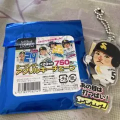 福岡ソフトバンクホークス アクリルキーチェーン ＃5 ヤマカワ