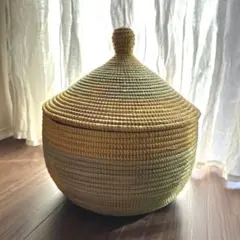 セネガルバスケット　イエロー　グリーン